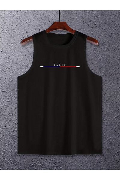 bellanova Silatrend Men's Black Original Printed Oversize Cut Cotton Crew Nec...