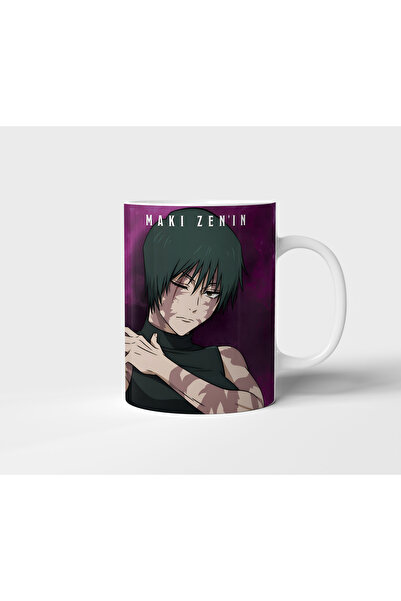 aknhediyelik Maki Zenin Jujutsu Kaisen Anime Tasarım Kupa - Hediyelik Kupa - ...