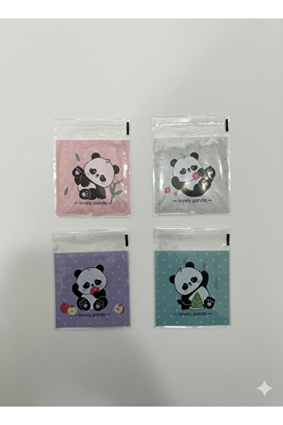 iğne izi Punga Transparenta cu Motiv cu Banda Opp 10x10 Cm 95 Bucati