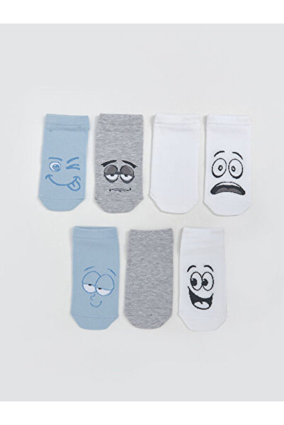 LC Waikiki I Embroidered Boys' Bootie Socks, Pack of 7, from Freezen Store