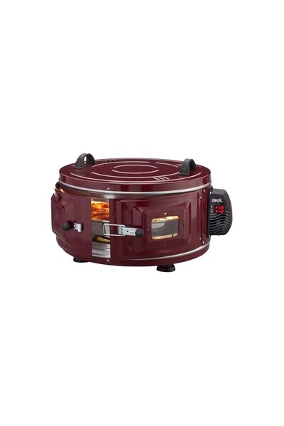 Go İthalat NVDN-RSGITLT345 EKONOMİK YUVARLAK DAVUL FIRIN 1100W - 46CM ALÜMİNY...