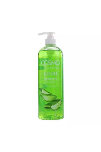 Cosmo Pure Aloe Vera Aqueous Soothing Daily Cleansing Shower Gel (1000ml)