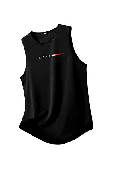 bellanova Silatrend Men's Black Original Printed Oversize Cut Cotton Crew Nec...