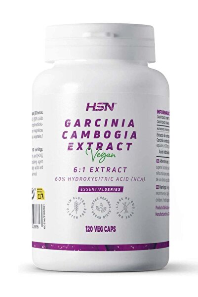 hsnstore مستخلص غارسينيا كامبوديا (6:1) من HSN، 500 ملغ - 120 كبسولة نباتية