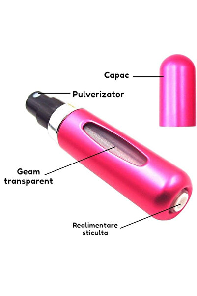 OEM Αναπληρώσιμο μπουκάλι/ψεκαστήρας αρώματος, πλαστικό και αλουμίνιο, φορητό...