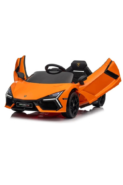 Leno سيارة لامبورغيني كهربائية للأطفال - 12 فولت مع مصابيح أمامية، ومصابيح LE...