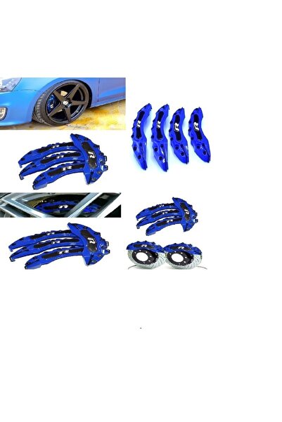 X POWER TUNİNG vw scirocco uyumlu mavi r logolu kaliper kapağı