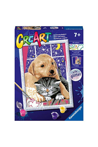 Cubic Fun Pictura pe numere prieteni pufosi