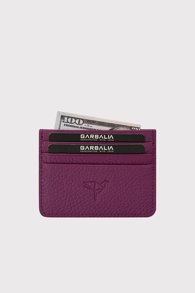 Garbalia Cape Genuine Leather Classic Slim Unisex Card Holder