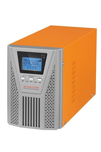 MAKELSAN POWERPACK SE 1 KVA / 900W (1F/1F) 4-8dk (2x 12V/7AH) ONLINE MU01000N...