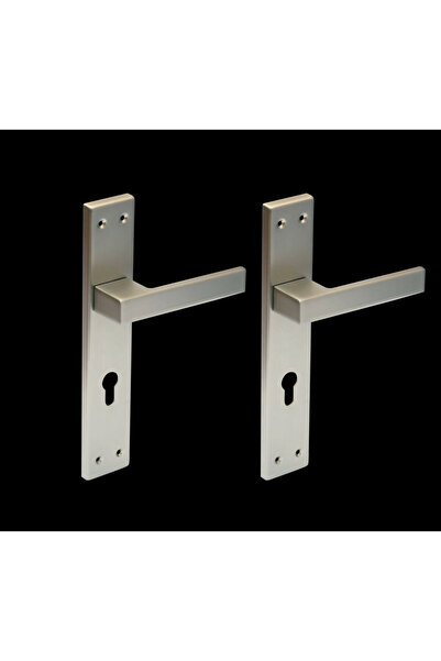 Axis Aluminum plate handle suitable for wooden doors and WPC doors