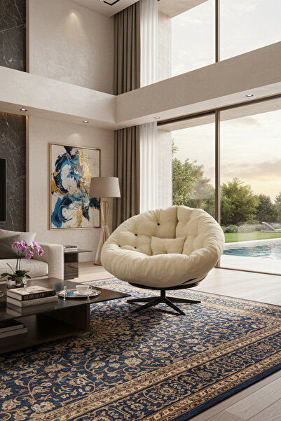 AVYNA ELYSIA 360 Derece Dönen Mekanizmalı Tekli Koltuk Berjer & Yatak Olabile...