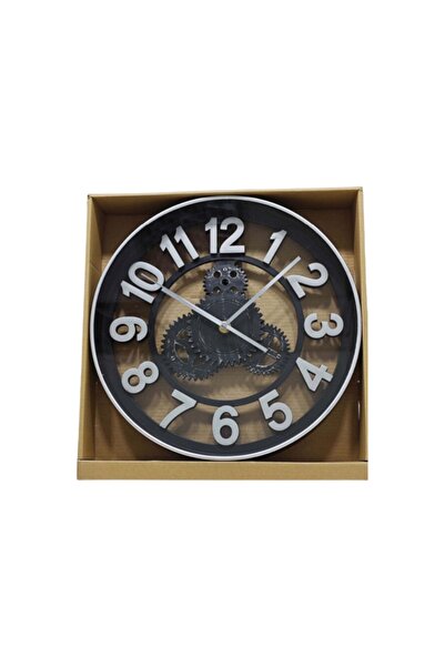 OEM Ceas de perete, metal, design Vintage, diametru 30 de cm, geam de sticla,...