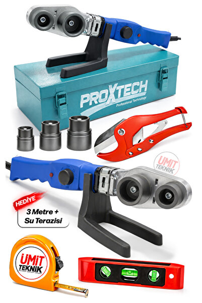 PROXTECH Premium Pprc Watt Boru Kaynak Mini Makina Seti Plastik Boru Kaynak M...