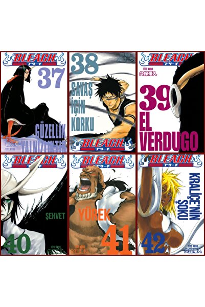 Gerekli Şeyler Yayıncılık Bleach 37-42. Ciltler 6 lı Manga Seti