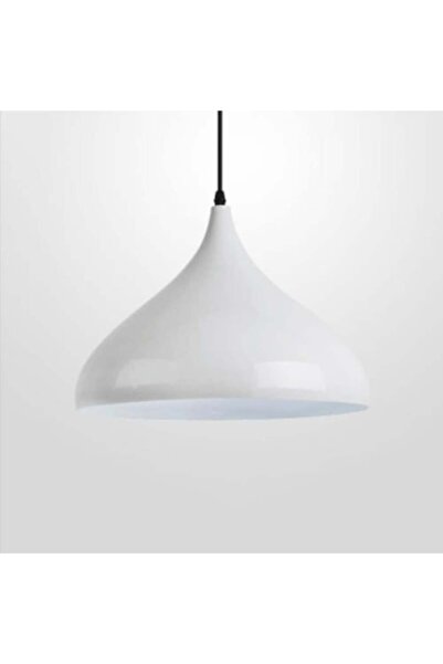 GENERAL ثريا بيضاء معلقة عصرية 30 سم