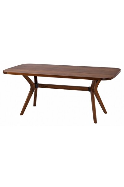 Masifart Alirio 170 cm Kayın Poli Robus Dikdörtgen Yemek Masası