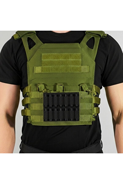 Fivy 14 Adet Kapasiteli Taktikal Yelek İçin Fişeklik Paneli, Balistik Taşıyıc...