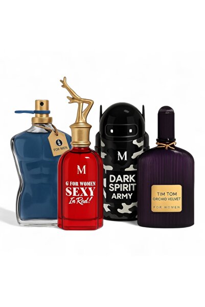 Montage Brands - Set Parfumuri 2 x Femei + 2 x Barbati 4x100ml