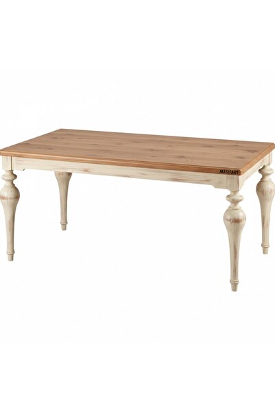 Masifart Besty 200 Lük Şah Torna Dikdörtgen Yemek Masası