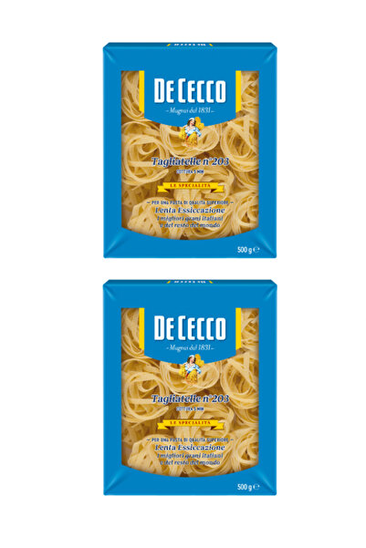 De Cecco Tagliatelle Makarna 2x500g
