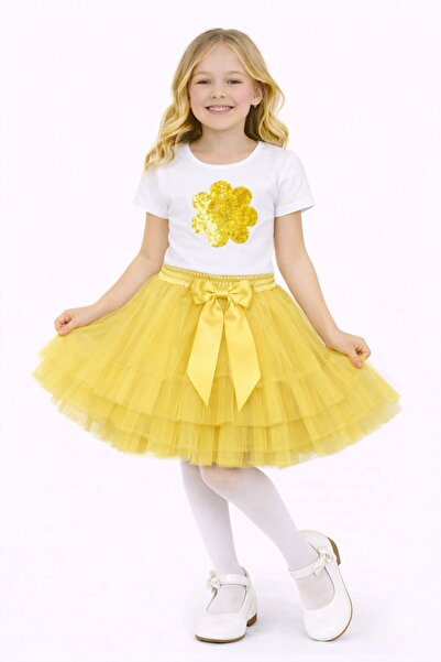 Nacar 23 Nisan 29 Ekim Gösteri Kıyafeti Kız Çocuk Modeli Badi Modeli Tütü Ete...