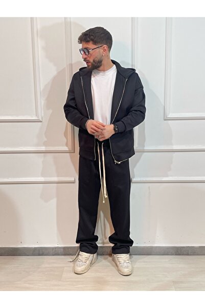 Urban Collection Men's black tracksuit