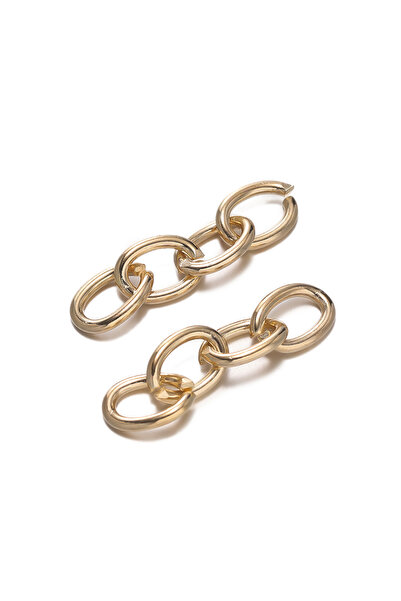 choice2 KC golden 100pcs Iron Extension Chains 4-Link Keychain Tail Chains Me...