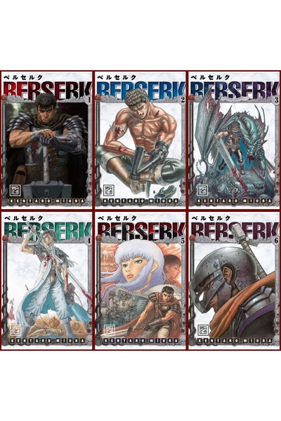 Destek Yayınları Berserk 1-6. Ciltler 6 lı Manga Seti