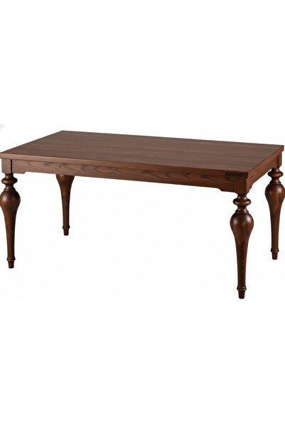 Masifart Besty 140 cm Şah Torna Dikdörtgen Yemek Masası