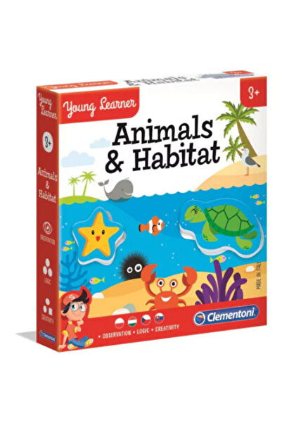 CLEMENTONI Joc educativ pentru tineri și elevi cu animale