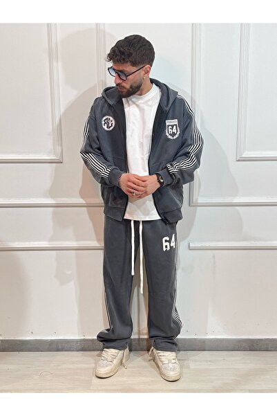 Urban Collection Men's tracksuit Fearless 64 gray