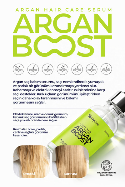 SimyCare Argan Saç Bakım Yağı