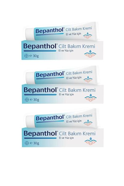 Bepanthol 3-Pack Skin Care Cream 30 G +30 G+30 G+30 G
