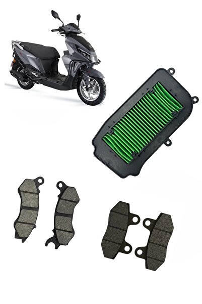 MOTOHANE Arora CRV 125 Bakım Seti Ön-Arka Balata Ve Hava filtresi