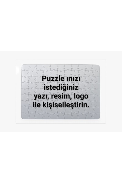 miras home Kişiye Özel Baskılı 99 Parça Hediyelik Puzzle Yapboz (Fotoğraf, Ya...
