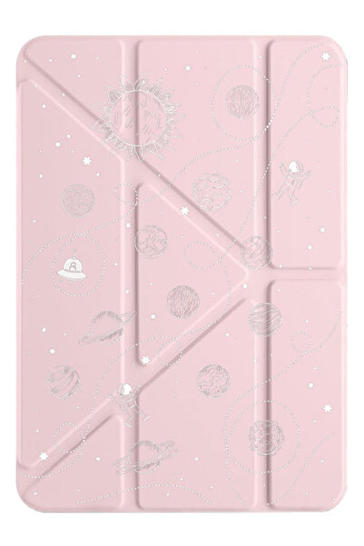 Cekuonline İpad 7. 8. 9. Nesil 10.2" Kılıf Uyku Modlu Kalem Bölmeli Tri Foldi...