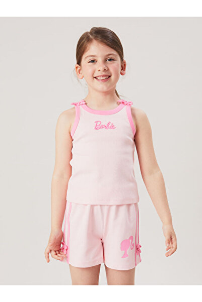 LC Waikiki قميص داخلي للفتيات مطبوع عليه باربي من UZG STORE من ستايل شايبيرز،...