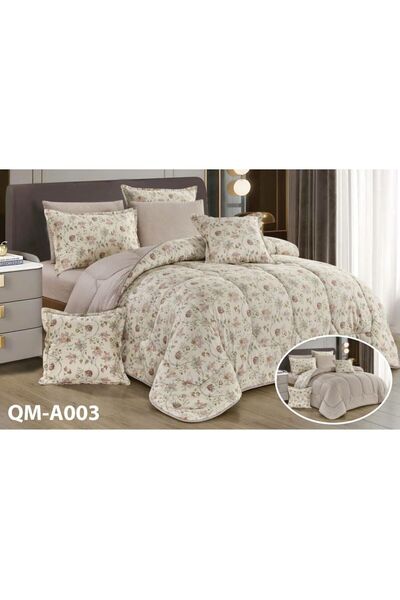 Moon High-quality cotton summer bedspread, single and a half size, 5 pieces