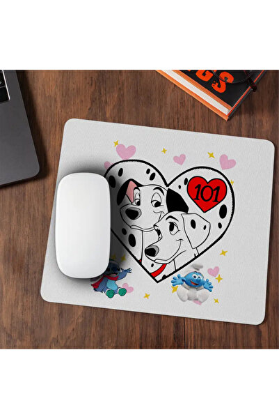 OEM Mousepad 101 Dalmatians Pongo Perdita Love Puppies