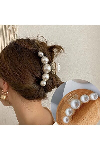 MY VİNTAGE 2 Pieces of Pearl Clasp Buckle Large Size