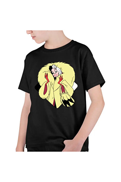 OEM Tricou Copii Baieti 101 Dalmatieni Cruella Devil
