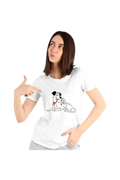 OEM Women's T-shirt 101 Dalmatians Pongo Freckles Dalmatian
