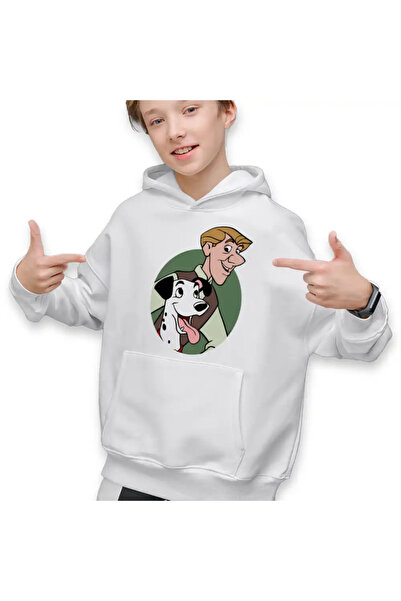OEM Children's Sweatshirt Boys 101 Dalmatians Roger Pongo Dalmatian Dog
