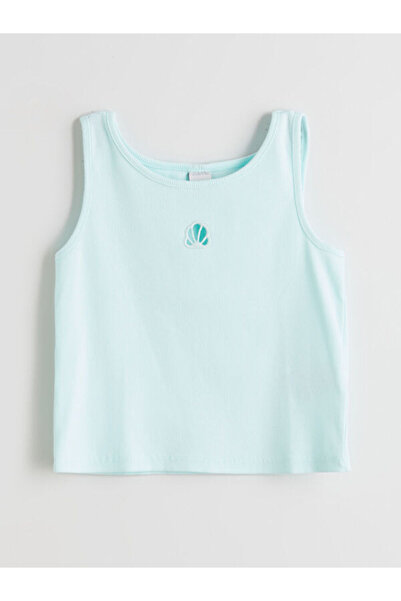 LC Waikiki Rmz Gi̇yi̇m Farkiyla Zero Roba Collar Girls' Crop Tank Top