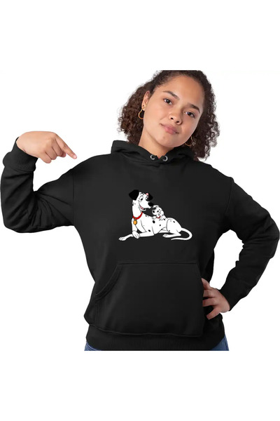 OEM Women's Hoodie 101 Dalmatians Pongo Freckles Dalmatian