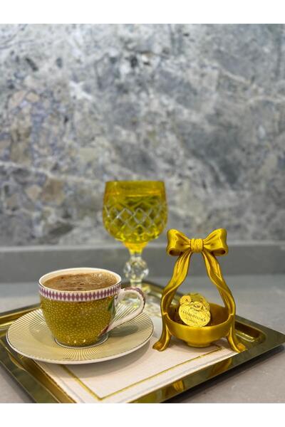 Mus3D Şık Sunum Fiyonklu Lokumluk ve Çikolatalık - (1 adet) 10 Renk Seçeneğiy...