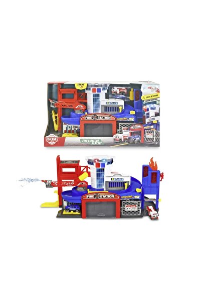 Simba Set Stație de Pompieri și Salvare Dickie cu Sunete și Lumini Pulverizat...