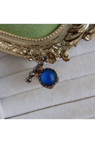 LENTE AKSESUAR خاتم نسائي أصلي قابل للتعديل مصنوع من النحاس النقي بنسبة 100% ...