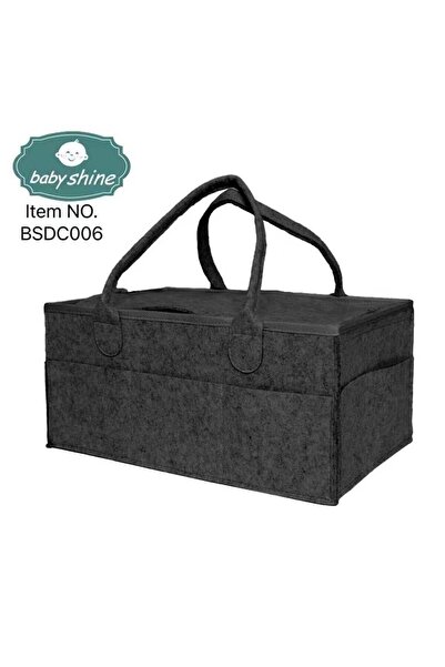 Generic شنطة مستلزمات المولود - اسود
